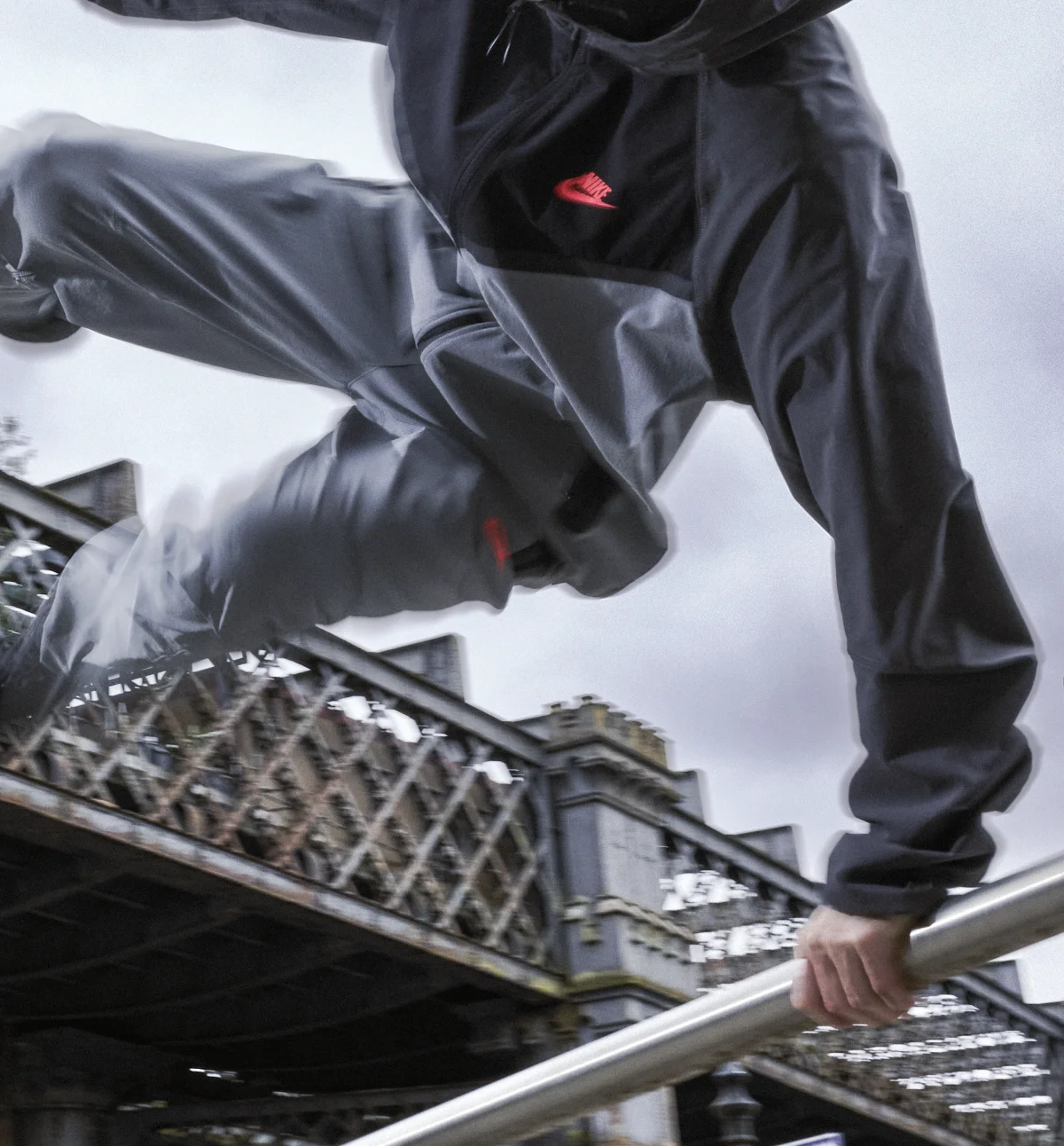 Footasylum campaign final: vault detail from the shoot